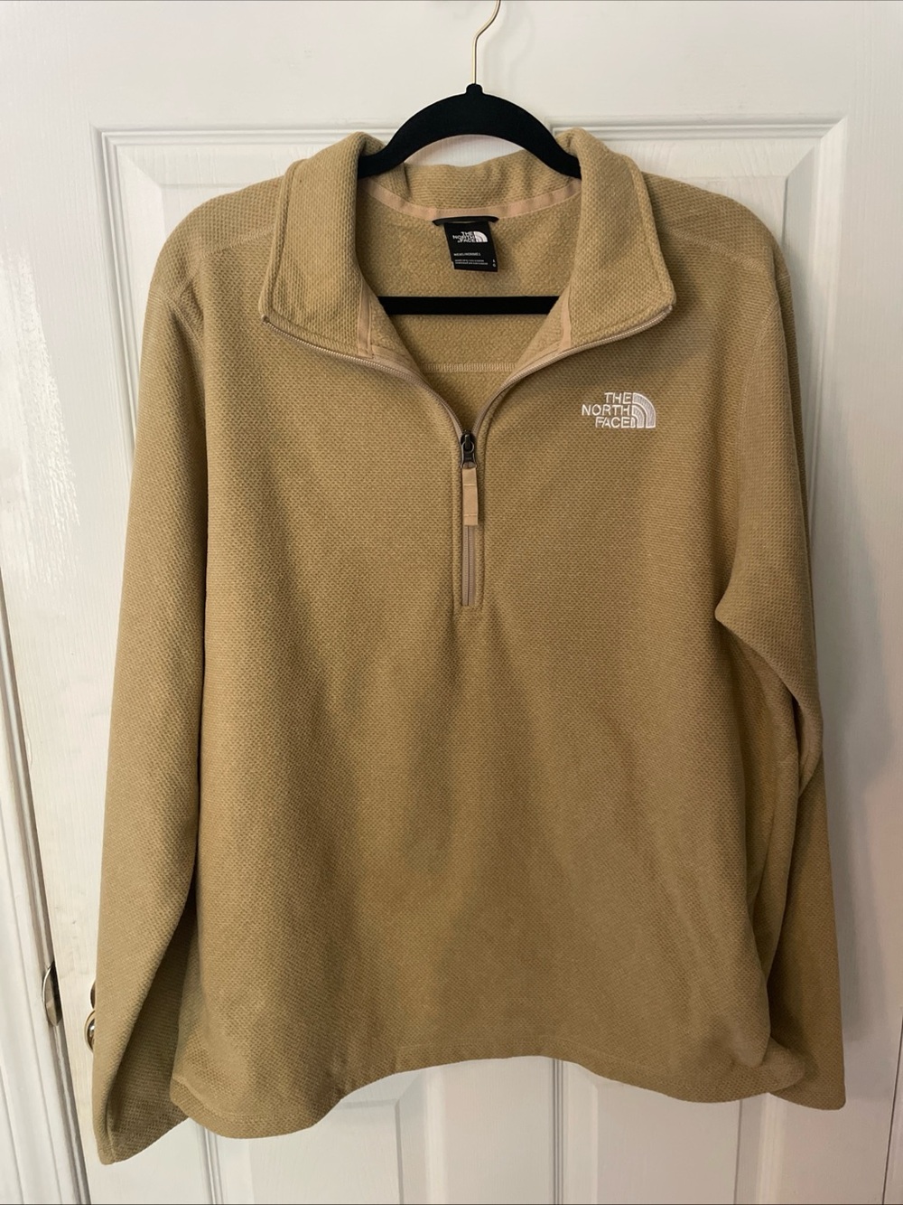 The North Face Men’s Half-Zip Pullover - Tan
